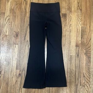 Black Flared Yoga Pants